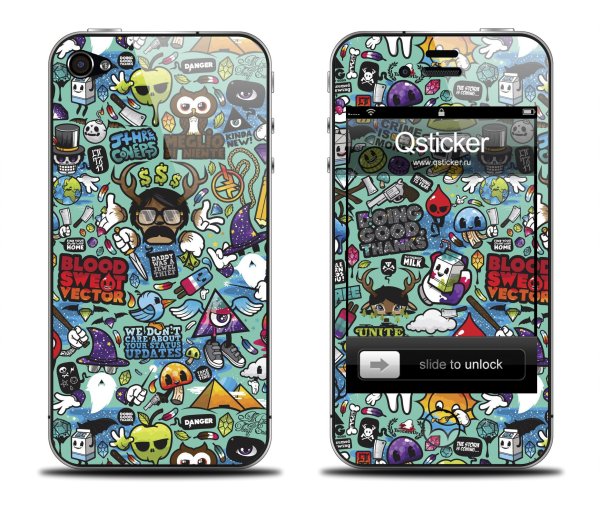Наклейки на чехол