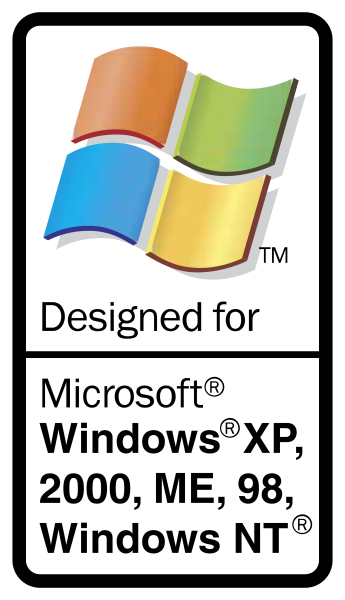 Designed for Microsoft Windows XP