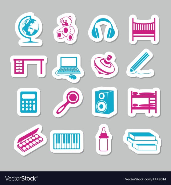 Формы стикеров