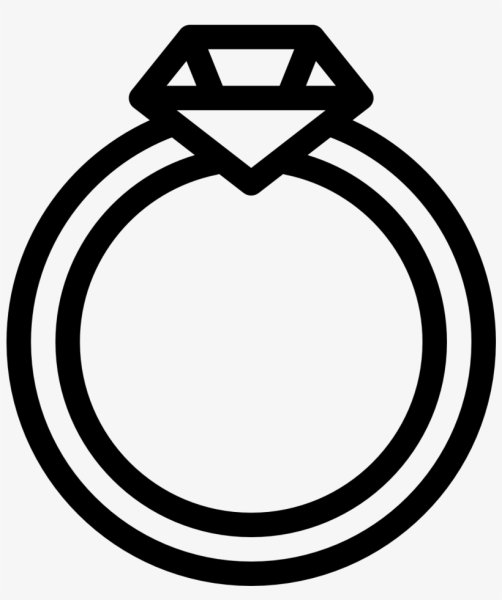 Кольцо пиктограмма