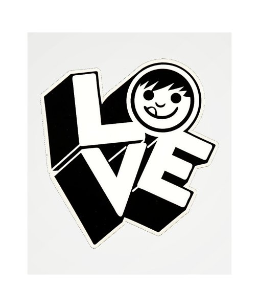 Объемная наклейка в векторе