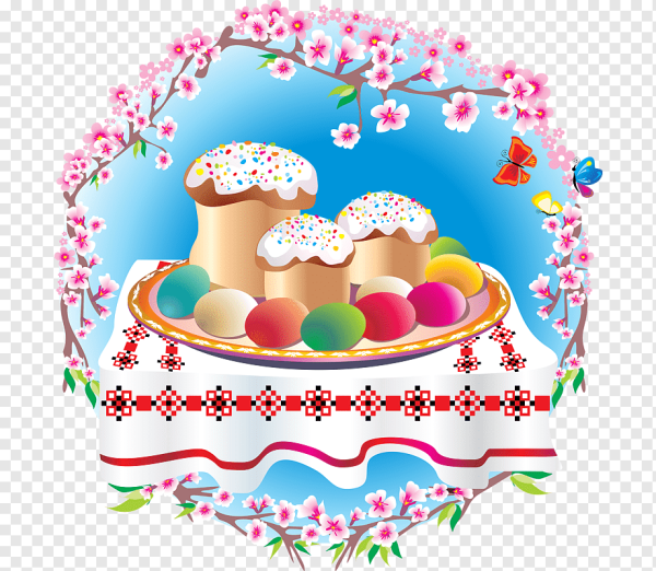 Цветы и крест Христианское