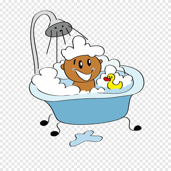 Рисование в ванной для малышей