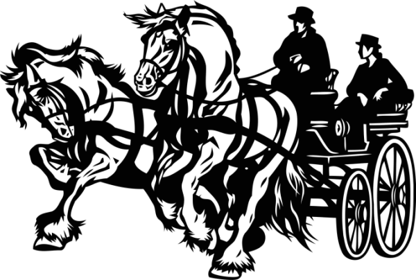 Тройка лошадей символ