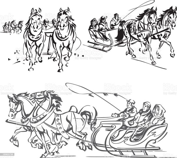 Дед Мороз силуэт