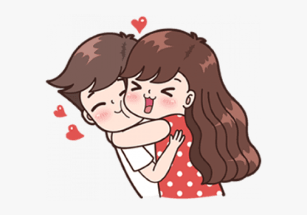 Cute couple Стикеры