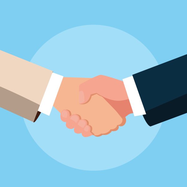 Рукопожатие Графика