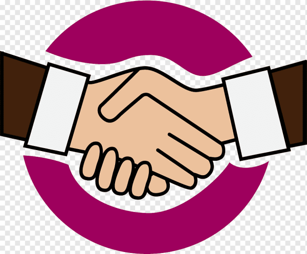 Рукопожатие значок