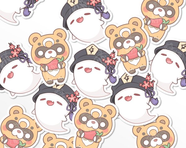 Ху Тао наклейки