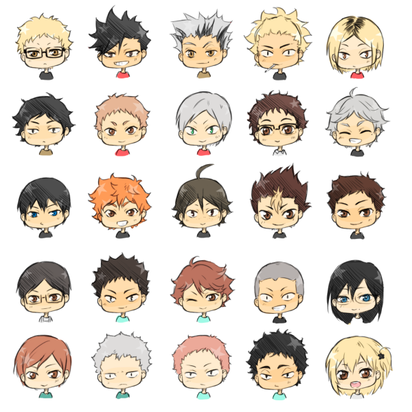 Аниме волейбол Чиби