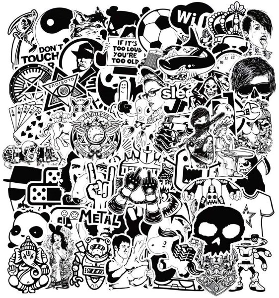 Стикербомбинг текстура