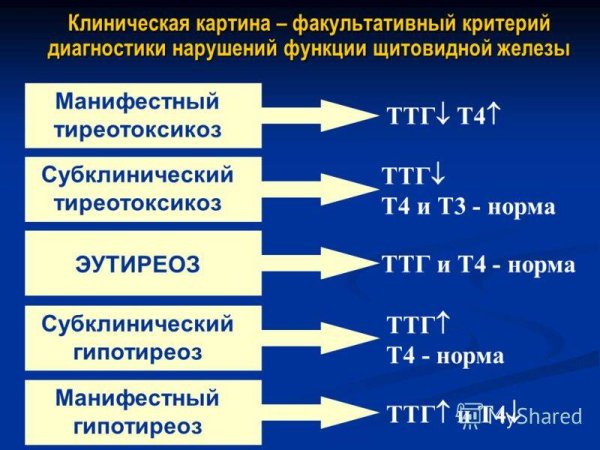 Аутоиммунный тиреоидит показатели крови