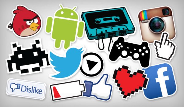 Стикеры компьютерные игры