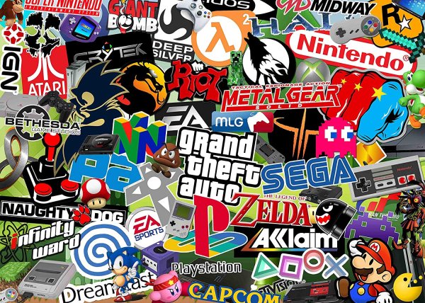 Наклейки из видеоигр