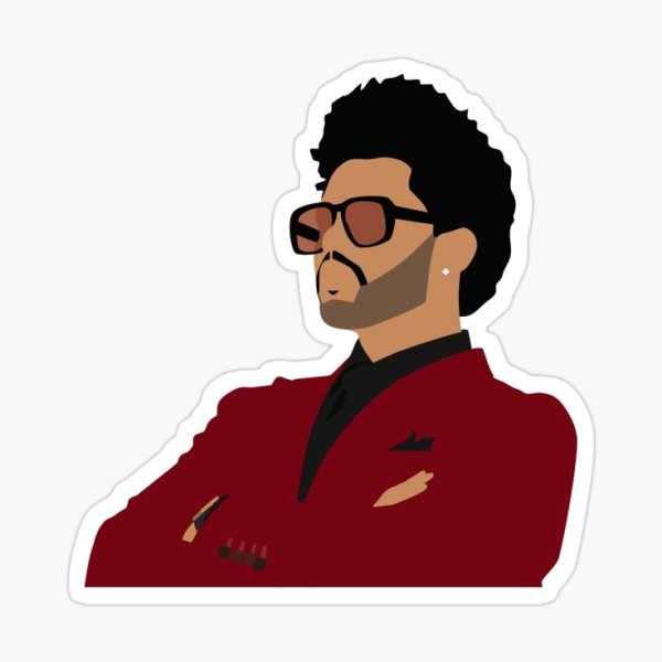 Weeknd Стикеры ага