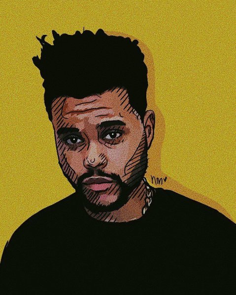 The Weeknd Art Постер
