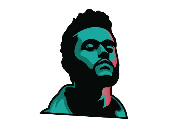 The Weeknd наклейки