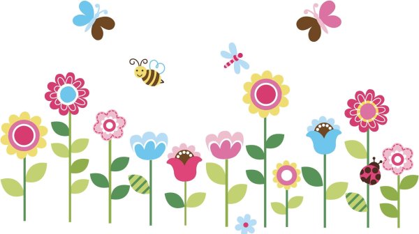 Цветочки детские