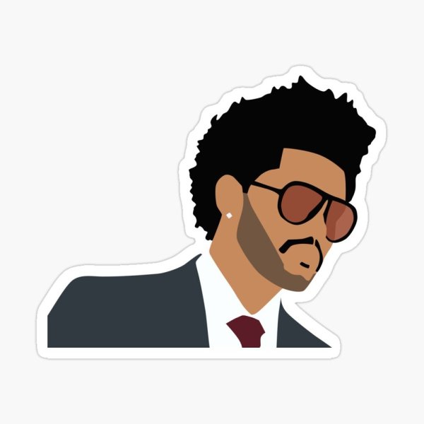 The Weeknd надпись