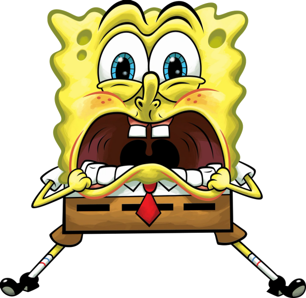 Стикеры губка Боб