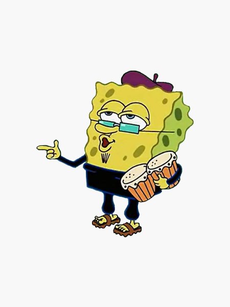 Губка Боб облизывающий