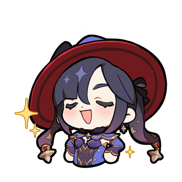 Мона Геншин Chibi