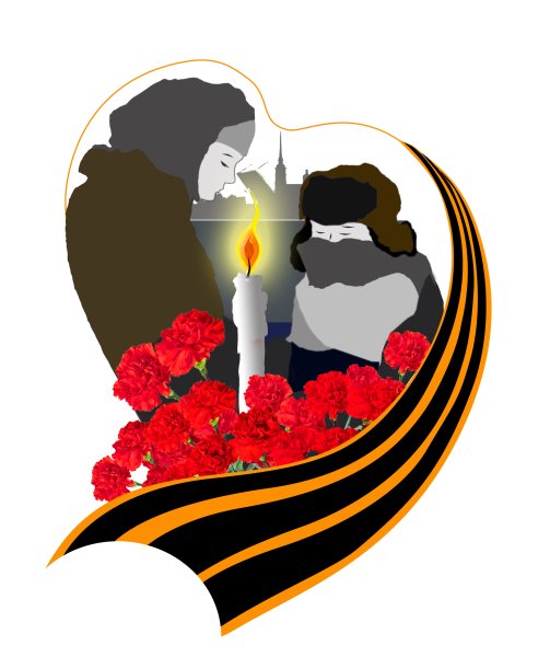 Силуэт молящегося