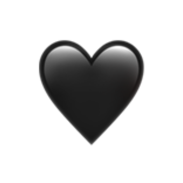 Черное сердце ЭМОДЖИ