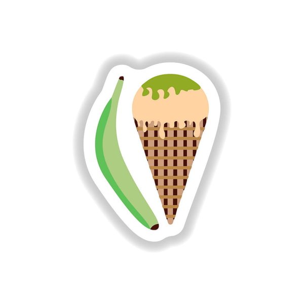 Эскиз тату мороженое