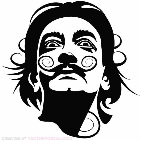 Сальвадор дали вектор