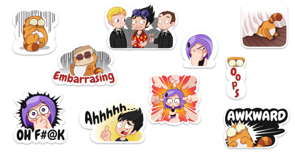 Стикеры для вайбера платные