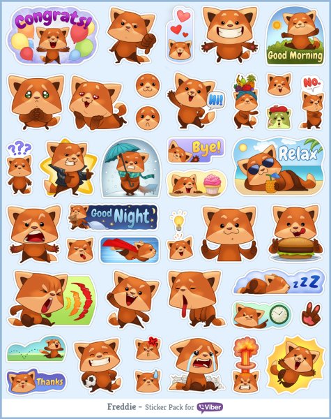 Стикеры для вайбера