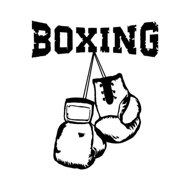 Бокс надпись