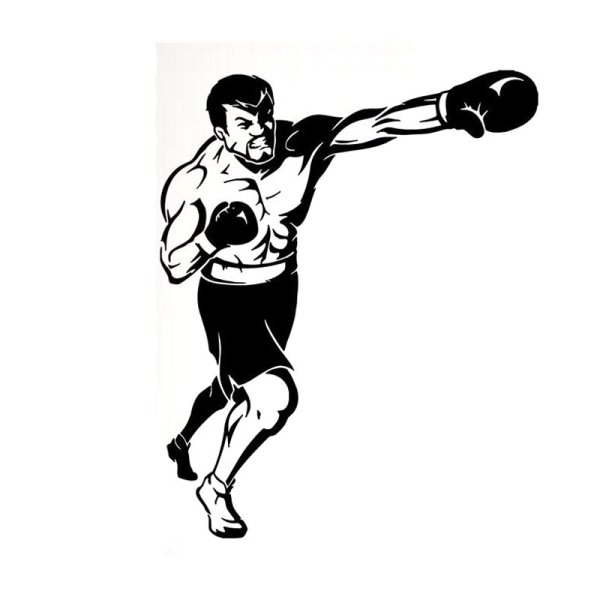 Стикер боксера