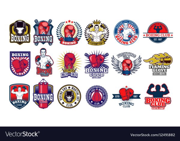 Боксерские клубы русские логотипы