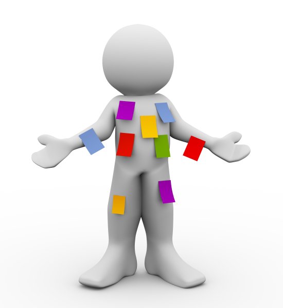 Объемные фигуры человечки