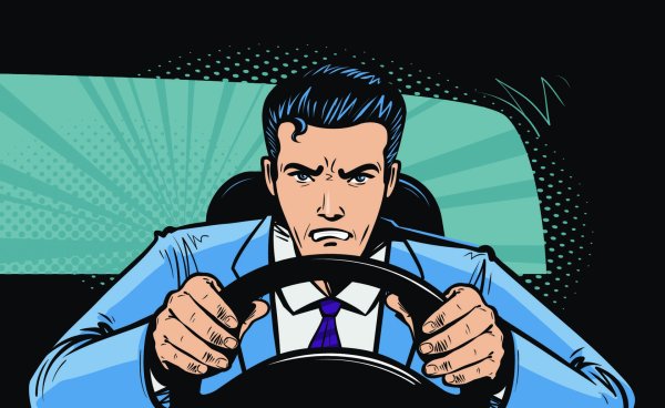 Водитель комикс