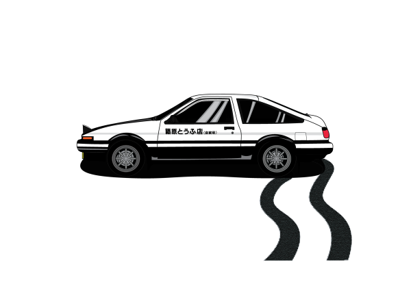 Toyota ae86 Sticker