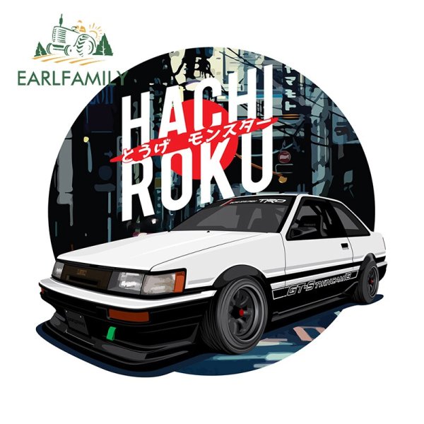 Initial d ae86 арт