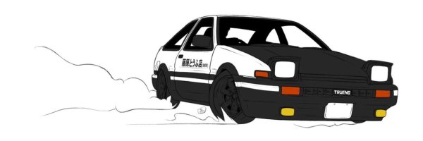 Toyota Sprinter Trueno ae86 вектор