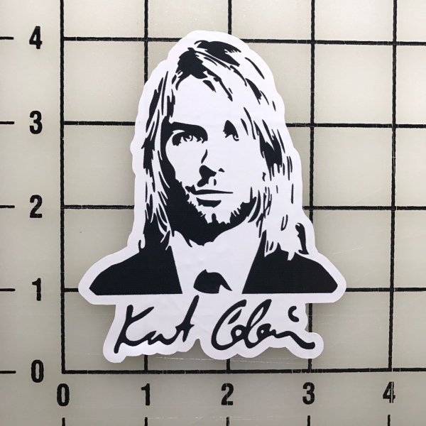 Наклейка (стикер) Kurt Cobain