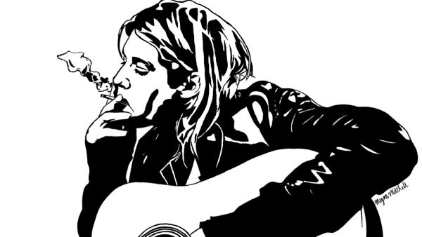 Курт Кобейн плакат