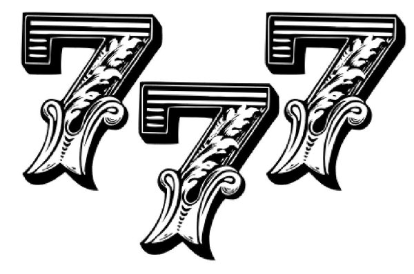 Красивые три семерки