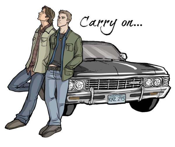 Наклейки сверхъестественное