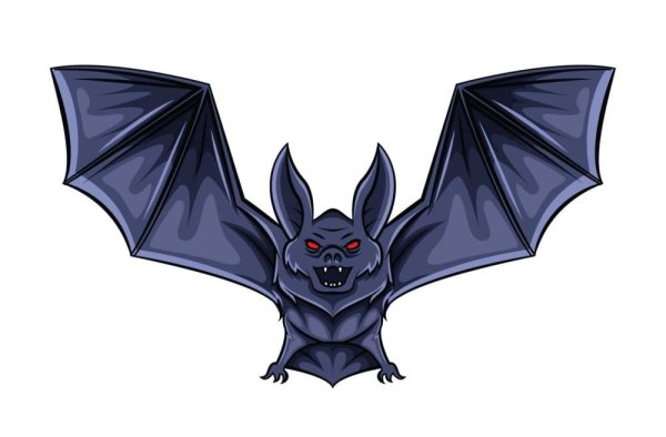 Летучая мышь спереди