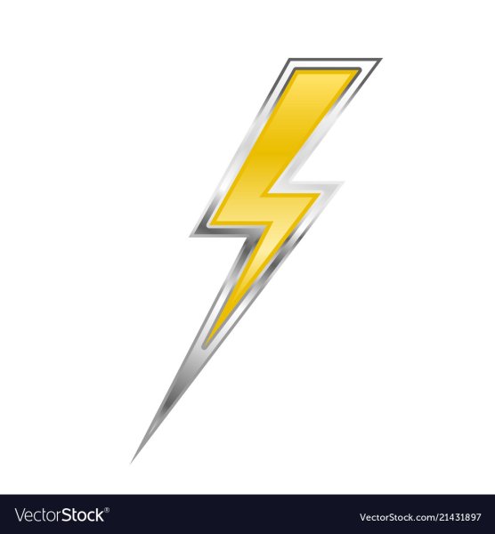 Стрела в виде молнии