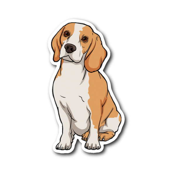 Собака Бигль вектор