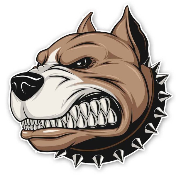 Злая собака логотип