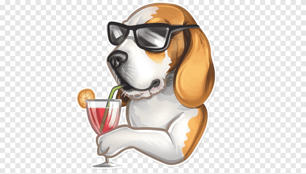 Стикеры животные собаки