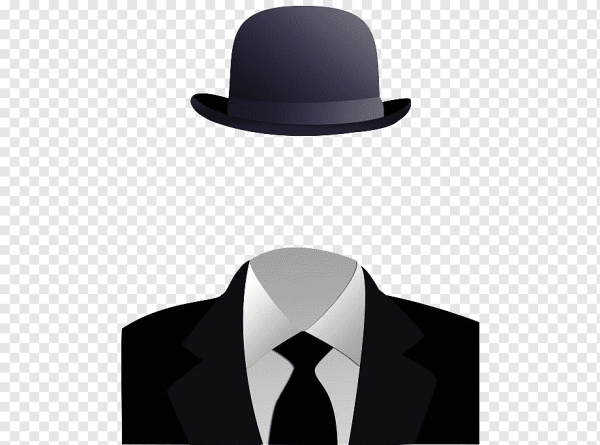 Человек невидимка в шляпе